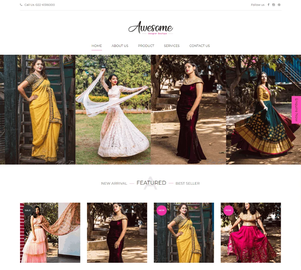 Fashion Website