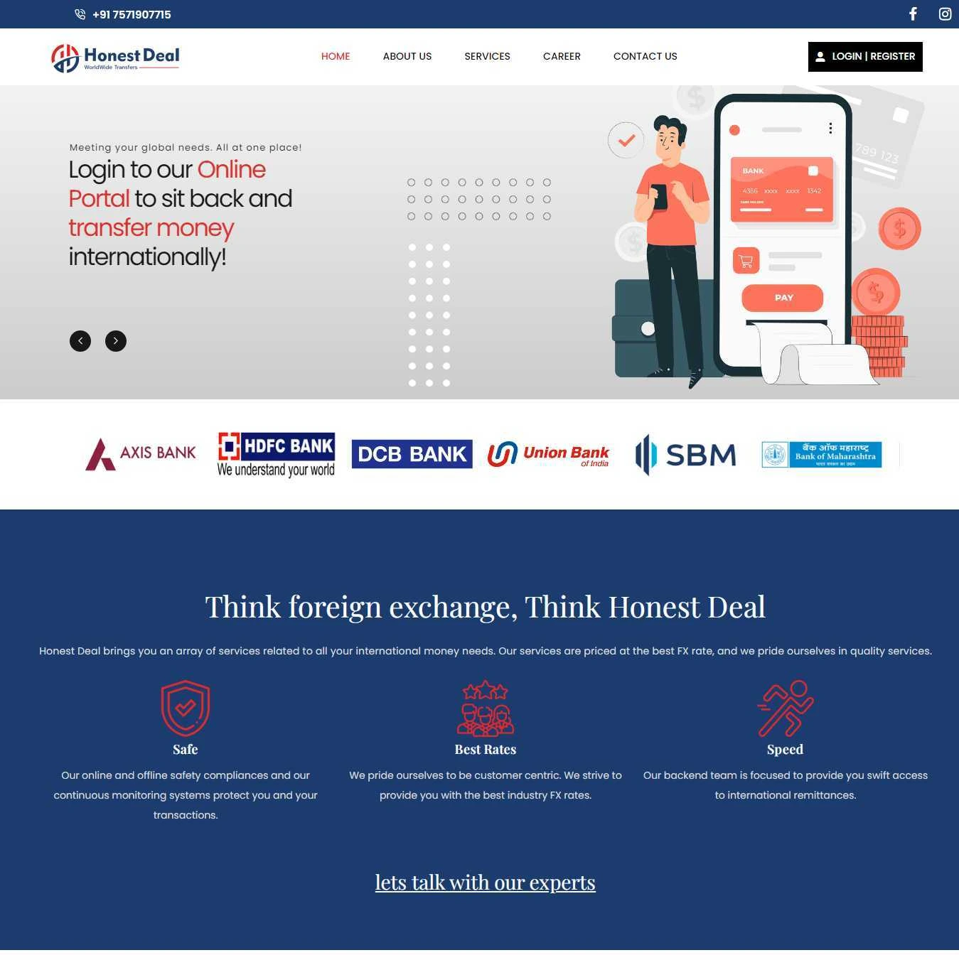 custom wordpress website 