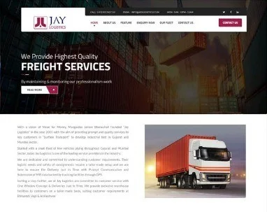 Logistic Website