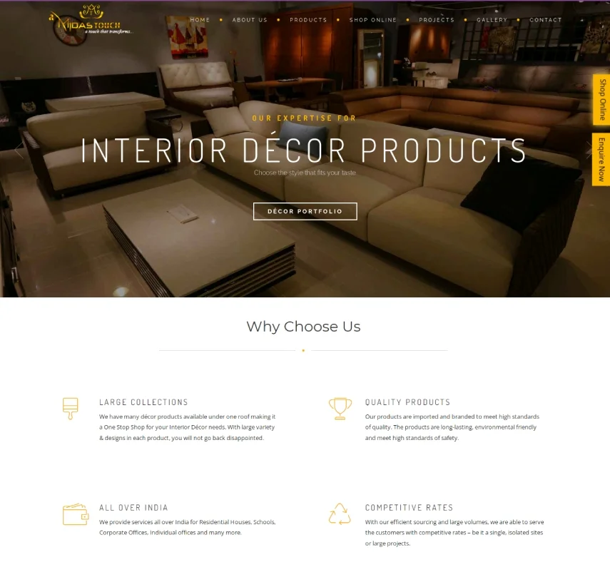 Interior Website