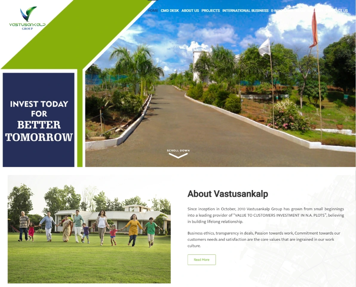Real estate Website